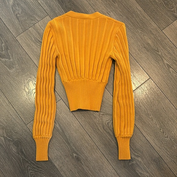 Aritzia Wilfred Plunge Front Cardigan - Picture 6 of 7